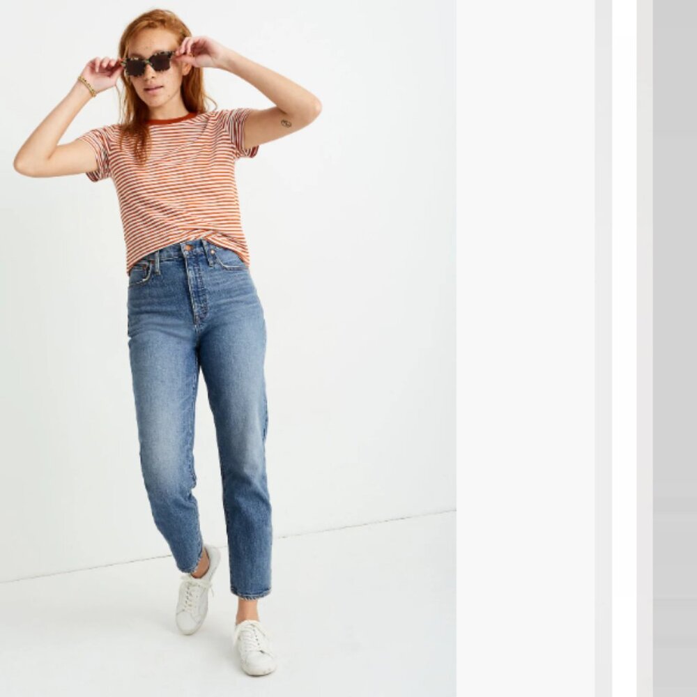 Madewell Classic Straight Denim Jeans in Peralta Wash 29